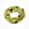 Natural Xiuyan Jade Beads Strands G-N346-05A-08-3