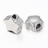 Tarnish Resistant 304 Stainless Steel Beads STAS-H398-31P-2