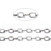 Tarnish Resistant 304 Stainless Steel Cable Chains STAS-P301-02P-2