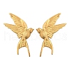 304 Stainless Steel Stud Earrings EJEW-Q027-01G-2