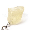 Natural Citrine Keychain G-E155-04P-03-2