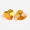 Faceted K9 Glass Charms EGLA-P026-H04-3