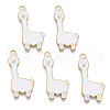Alloy Enamel Pendants ENAM-N059-12-3