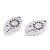 Non-Tarnish 304 Stainless Steel Pendants STAS-T063-208P-2