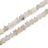 Natural Grey Agate Beads Strands G-U021-B01-01-2