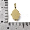 Brass Micro Pave Cubic Zirconia Pendants KK-S523-019G-B-3