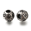 304 Stainless Steel European Beads STAS-D191-07B-AS-1