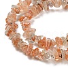 Natural Quartz Chip Beads Strands G-G905-13-4