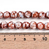 Baking Painted Glass Beads Strands X-DGLA-N003-8mm-A03-4