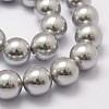 Shell Pearl Beads Strands BSHE-L026-05-10mm-3