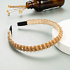 Bling Bling Glass Beaded Hairband OHAR-PW0007-27L-1