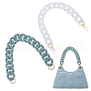 Transparent Acrylic Chains Bag Handles AJEW-WR0001-03-1