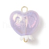 Luminous Acrylic Connector Charms PALLOY-JF02204-2