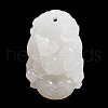 Natural White Jade Carved Pendants G-S384-01A-1