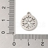 Non-Tarnish Christmas 201 Stainless Steel Charms STAS-E217-03P-3