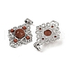 Synthetic Goldstone Pendants G-Z077-01P-09-2