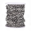 Tarnish Resistant 304 Stainless Steel Figaro Chains CHS-L022-04P-3