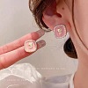 Alloy Enamel Stud Earrings FS-WGE0AD6-19-1