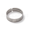 316L Surgical Stainless Steel  Ring Settings STAS-C125-04P-2