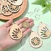 Diy Jewerly Earring Kits DIY-CJC0007-06-4