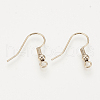 Brass Earring Hooks KK-T029-132LG-NF-2