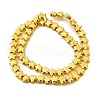Electroplate Glass Beads Strands EGLA-V001-07E-2