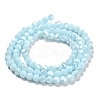 Opaque Glass Beads Stands X-EGLA-A035-P6mm-B10-2