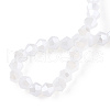 Imitation Jade Electroplate Glass Beads Strands EGLA-A039-J2mm-A06-4