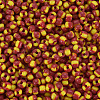 8/0 Two Tone Opaque Glass Seed Beads SEED-T006-01B-A06-3