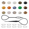 Fashewelry DIY Hair Finding Making Kits DIY-FW0001-30-11
