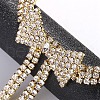 Bowknot Alloy with Crystal Rhinestone Waist Beads FS-WG8B8BC-01-4
