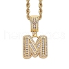 Brass Micro Pave Cubic Zirconia Pendants PW-WG3207D-25-1