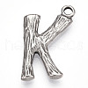 Brass Pendants KK-N254-218P-K-1