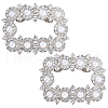 Gorgecraft Alloy Rhinestone Shoe Decoration FIND-GF0006-01B-P-1