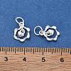925 Sterling Silver Charms STER-D302-05A-S-3