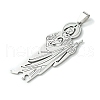 Non-Tarnish 201 Stainless Steel Big Pendants STAS-U003-13P-2