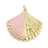 Rack Plating Brass Enamel Pendants KK-Z064-01G-2
