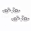 Non-Tarnish 201 Stainless Steel Link Connectors STAS-S110-098P-1