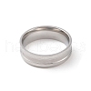 Non-Tarnish Ion Plating(IP) 304 Stainless Steel Finger Ring RJEW-C071-05P-3