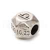 S925 Sterling Silver Beads STER-K183-03AS-07-2