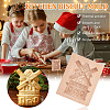 Beech Wood Cookie Molds AJEW-WH0083-59C-7
