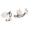 Natural Agate Pot Pendants KK-H445-08G-3