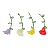 Flower Acrylic Big Pendants PALLOY-TA00239-1