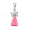 Angel Acrylic Pendant Decorations HJEW-JM03162-01-4