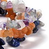 Chip Natural Gemstone Beaded Stretch Bracelets Sets X-BJEW-JB05700-2