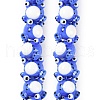 Handmade Lampwork Beads Strands LAMP-P066-07G-1