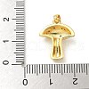 Brass Micro Pave Cubic Zirconia Enamel Pendants KK-G517-03G-02-3
