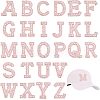  26Pcs Adhesive/Sew on Non-Woven Fabrics Patches DIY-NB0007-06-1