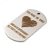 Non-Tarnish Valentine's Day 201 Stainless Steel Pendants STAS-L079-02P-07-2
