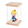 Assembled Transparent Acrylic and Wood Display Boxes AJEW-WH0324-30-3